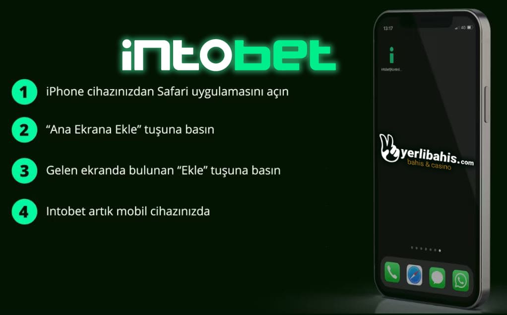 intobet mobil uygulama yükleme